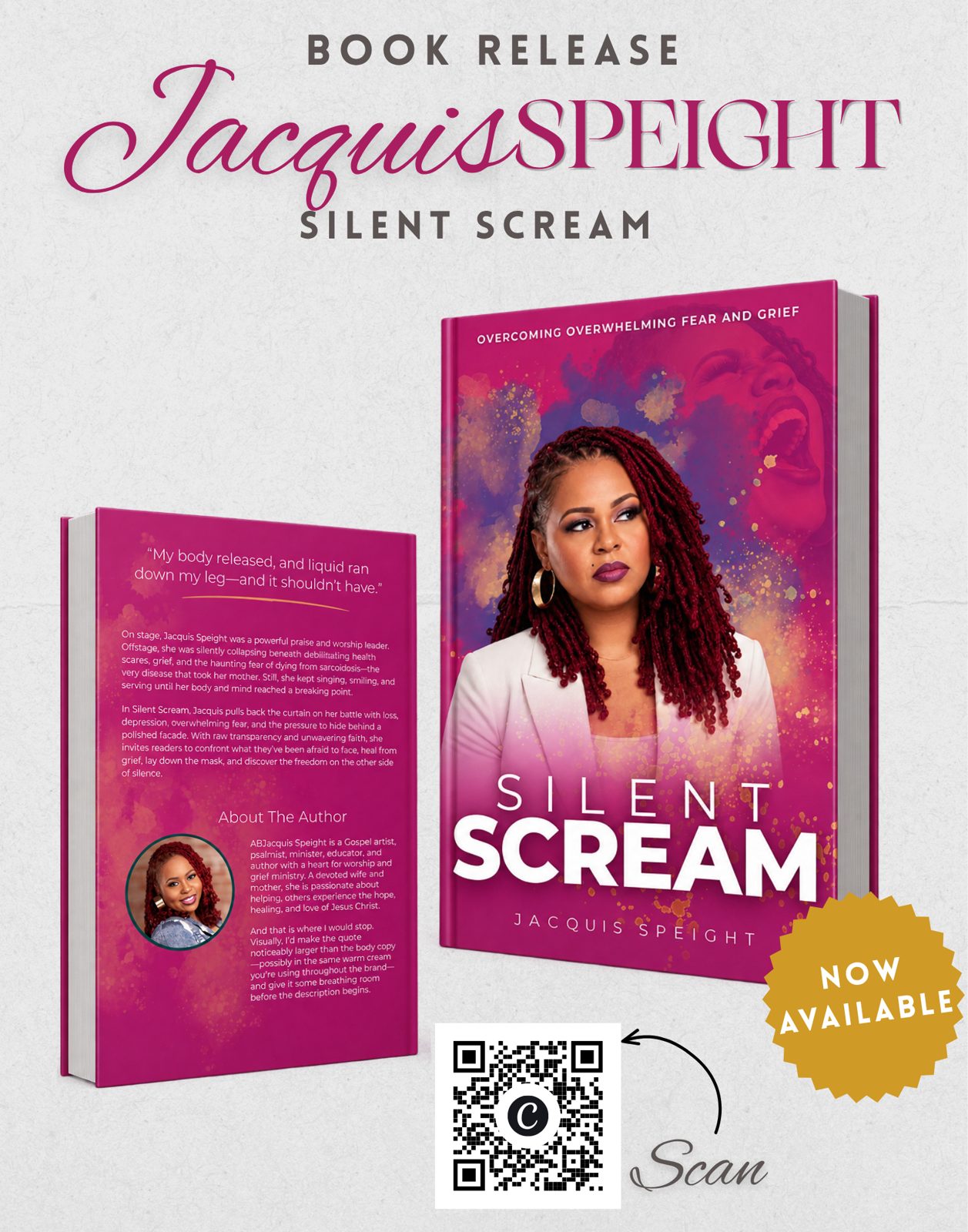 Silent Scream book by Jacquis Speight